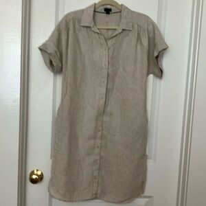 J Crew boutique shirt dress 🤩